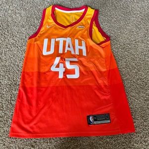 NBA Mitchell jersey number 45